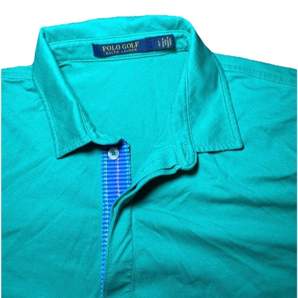 Ralph Lauren Polo Golf Turquoise Short-Sleeve Polo